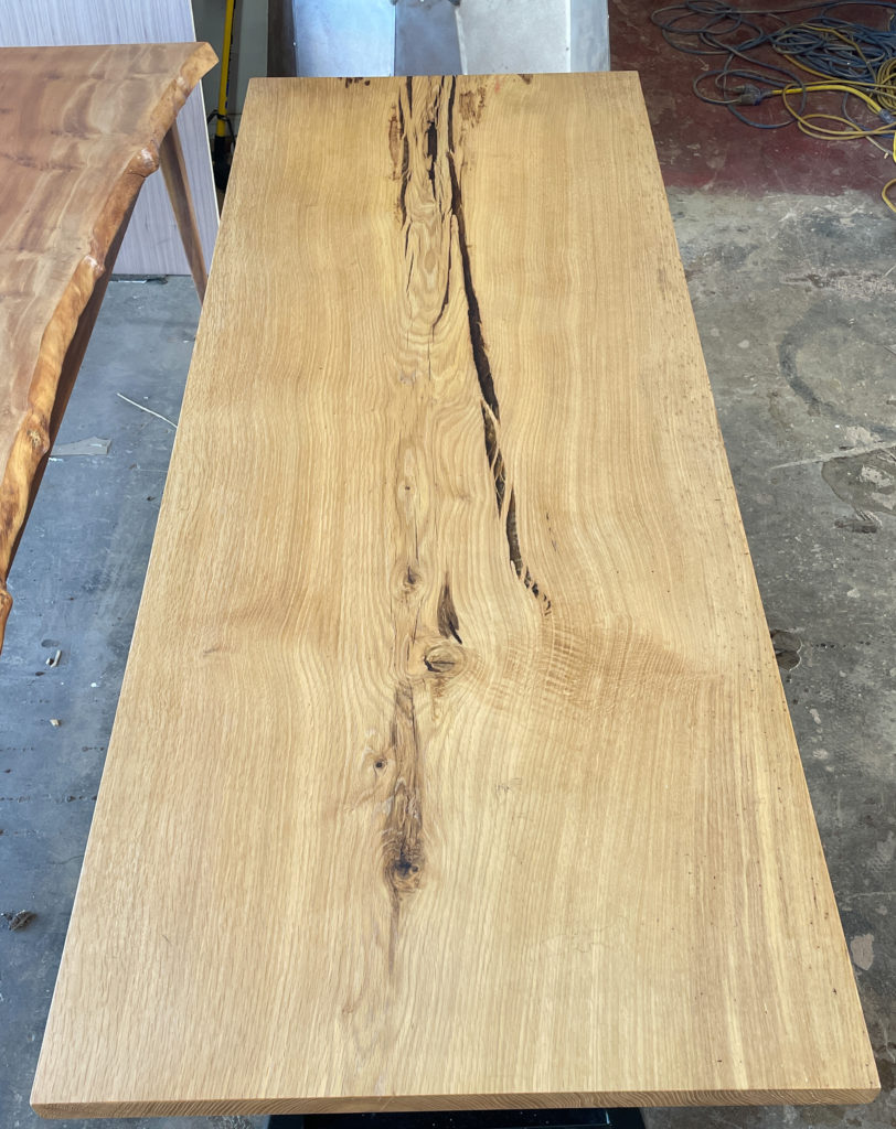 White Oak Dining Table - OddWood Lumber